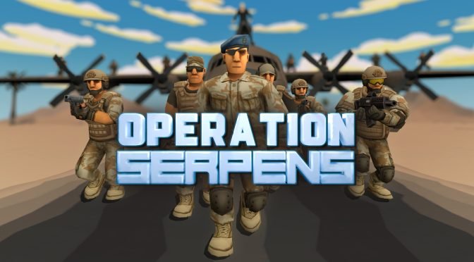 Operation Serpens arcade retro shooter divertido