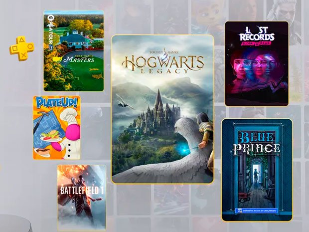 PS Plus Abril 2025: Hogwarts Legacy e Blue Prince Brilham no Catálogo, mas Preço Aumenta no Brasil