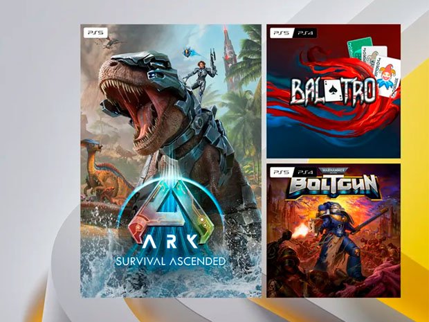 PS Plus Maio 2025 - Balatro, Ark e Warhammer 40k Boltgun