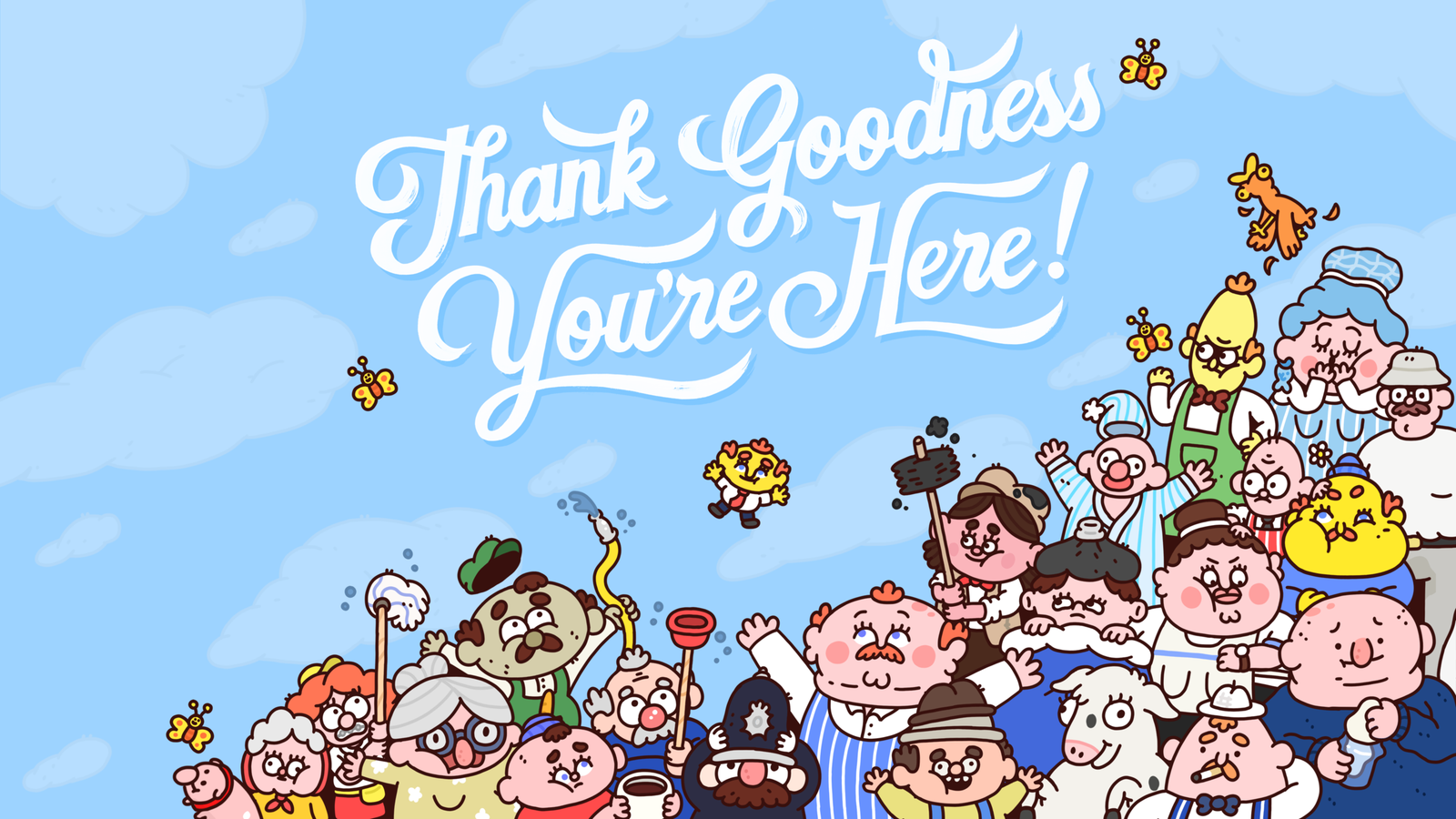 Análise Thank Goodness You’re Here – Uma comédia britânica em forma de jogo